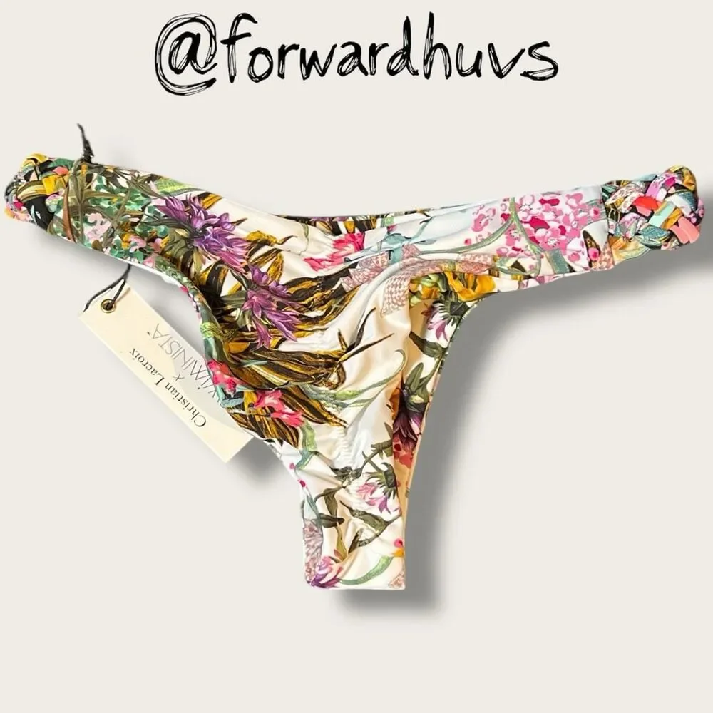 Swiminista x Christian Lacroix Daring Bottom Josephine Is Busy XS